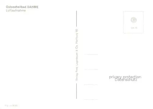 AK / Ansichtskarte Dahme_Ostseebad_Holstein Fliegeraufnahme 