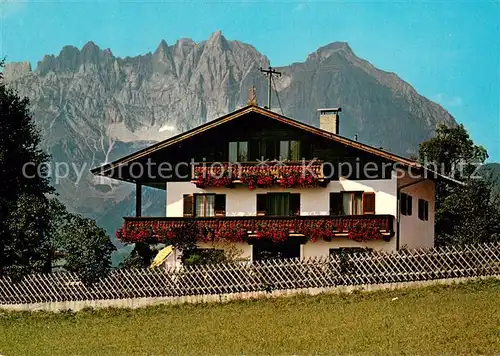 AK / Ansichtskarte Oberndorf_Tirol Pension Haus Alpenblick  Oberndorf Tirol