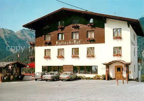 AK / Ansichtskarte Rinnen_Tirol Gasthof Sportpension Rotlech Hof Rinnen Tirol