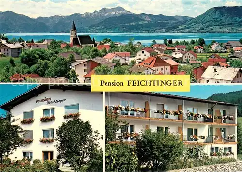 AK / Ansichtskarte Weyregg_Attersee Pension Feichtinger Weyregg Attersee