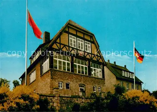 AK / Ansichtskarte Lauenstein_Salzhemmendorf Naturfreundehaus Aussenanischt Fachwerkstil Lauenstein_Salzhemmendorf