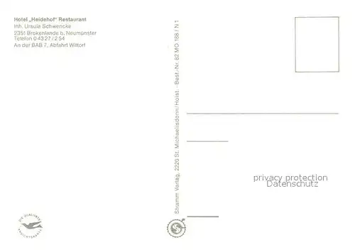 AK / Ansichtskarte Brokenlande Hotel Heidehof Teilansichten Brokenlande