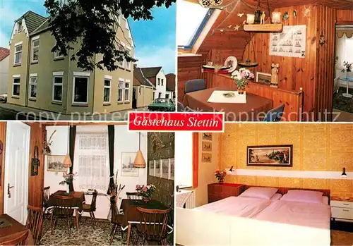 AK / Ansichtskarte Toenning_Nordseebad Gaestehaus Stettin Toenning_Nordseebad