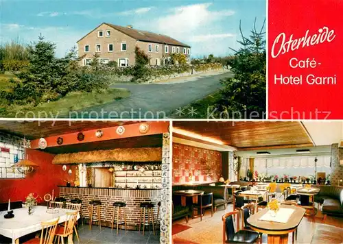 AK / Ansichtskarte Nieblum Cafe Osterheide Hotel Garni Nieblum