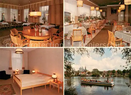 AK / Ansichtskarte Friedrichstadt_Eider Hotel Holsteinisches Haus Gracht Friedrichstadt_Eider