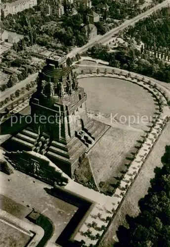 AK / Ansichtskarte Leipzig Fliegeraufnahme Leipziger Voelkerschlachtdenkmal Leipzig