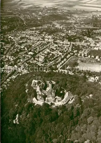 AK / Ansichtskarte Wernigerode_Harz Fliegeraufnahme Panorama Wernigerode Harz