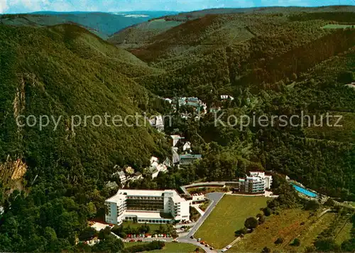 AK / Ansichtskarte Bad_Bertrich Fliegeraufnahme Kurklinik Elfenmaar Bad_Bertrich