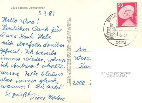 AK / Ansichtskarte Eddelak Fliegeraufnahme Eddelak