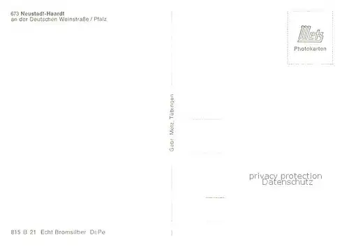 AK / Ansichtskarte Haardt_Weinstrasse Rheinebene Kriegerdenkmal Schulhaus Haardter Schloss Haardt_Weinstrasse