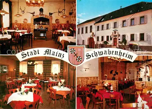 AK / Ansichtskarte Schwabenheim Gaststaette Stadt Mainz Schwabenheim
