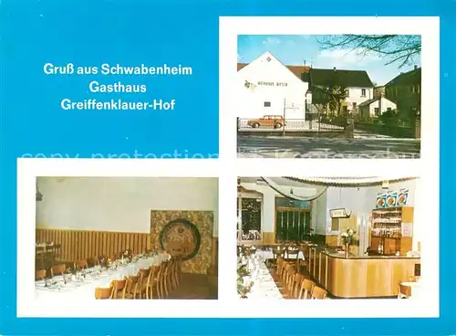 AK / Ansichtskarte Schwabenheim Gasthaus Greiffenklauer Hof Schwabenheim