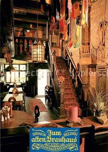 AK / Ansichtskarte Lueneburg Restaurant Zum alten Brauhaus Lueneburg