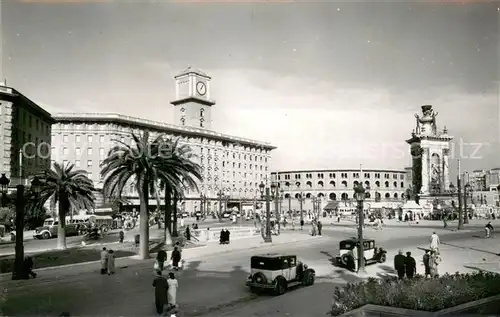 AK / Ansichtskarte Barcelona_Cataluna Plaza de Espana Barcelona Cataluna