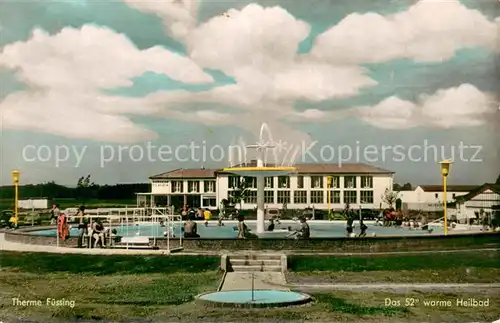 AK / Ansichtskarte Bad_Fuessing Therme Bad_Fuessing
