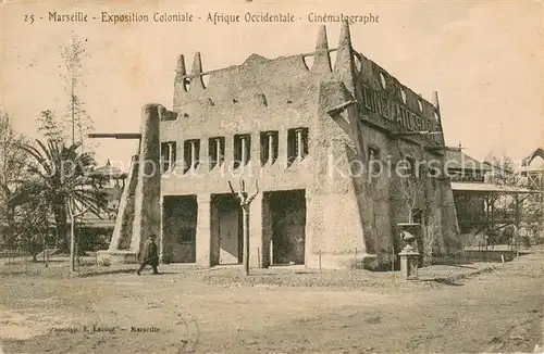 AK / Ansichtskarte Exposition_Coloniale_Marseille_1922  Afrique occidentale Exposition_Coloniale