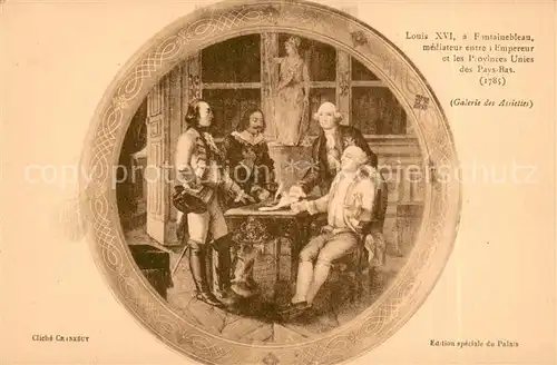 AK / Ansichtskarte Adel_Frankreich Louis XVI Adel Frankreich