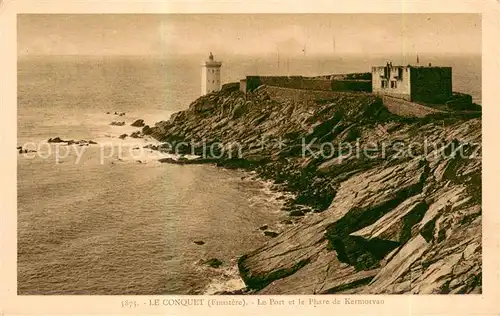 AK / Ansichtskarte Leuchtturm_Lighthouse Le Conquet  Kermorvan 