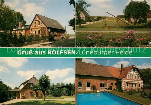 AK / Ansichtskarte Rolfsen Gasthaus Katerberg Swimming Pool Alter Brunnen Rolfsen