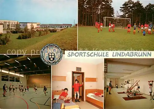 AK / Ansichtskarte Lindabrunn_Enzesfeld Karl Beck Sportschule 