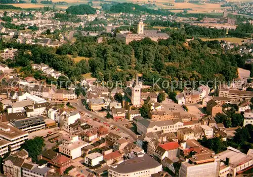AK / Ansichtskarte Siegburg Stadtpanorama mit Michaelsberg Siegburg