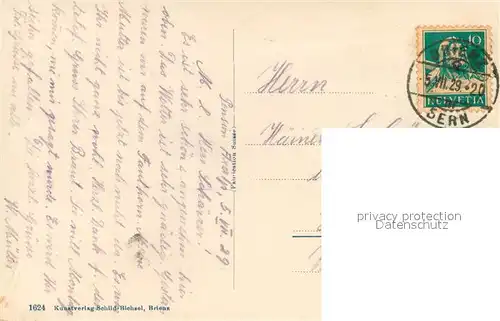 AK / Ansichtskarte Axalp_BE Faulhornkette Axalp_BE