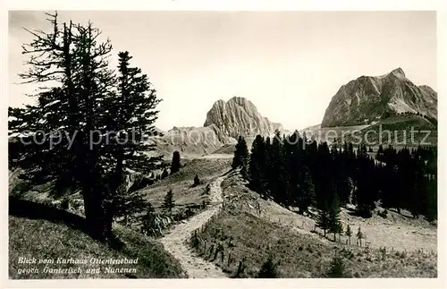 AK / Ansichtskarte Ottenleuebad Kurhaus mit Ganterisch und Nuenenen Ottenleuebad