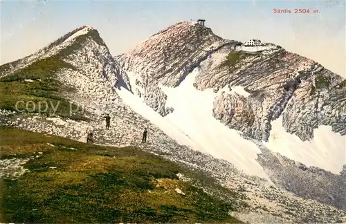 AK / Ansichtskarte Saentis_AR Panorama Saentis_AR