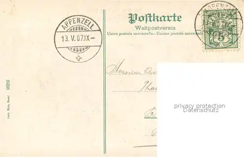 AK / Ansichtskarte Saentis_AR mit Gyrenspitz Saentis_AR