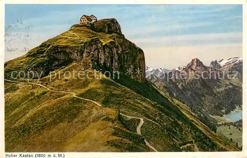 AK / Ansichtskarte Hoher_Kasten_Hohenkasten_1799m_IR Hotel Hoher Kasten 