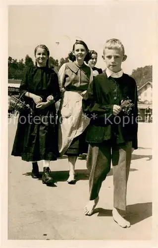 AK / Ansichtskarte Luzern__LU Gruppenfoto 