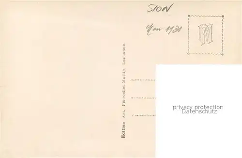 AK / Ansichtskarte Sion__Sitten_Seduno_VS Tourbillon et Valere 