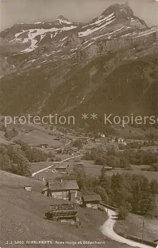AK / Ansichtskarte Les_Diablerets Scex rouge et Oldenhorn Les_Diablerets