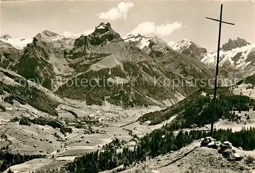 AK / Ansichtskarte Engelberg__OW Blick ins Engelbergertal 