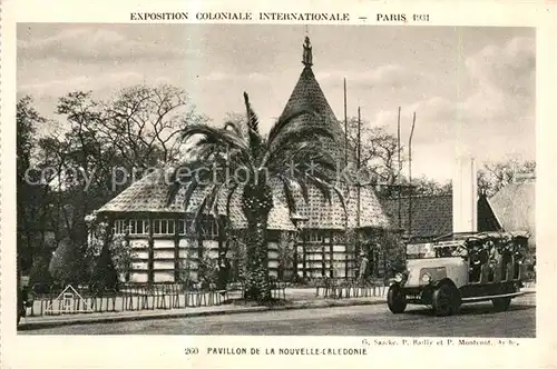 AK / Ansichtskarte Exposition_Coloniale_Internationale_Paris_1931 Nouvelle Caledonie 