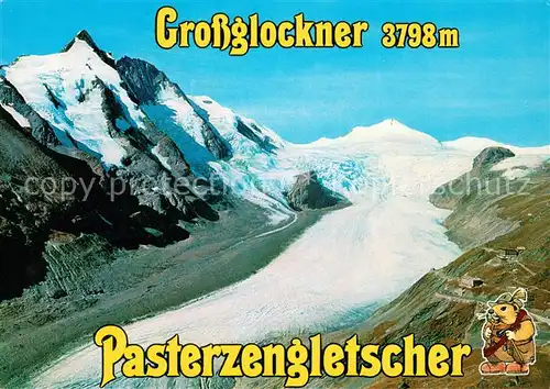 AK / Ansichtskarte Grossglockner Pasterzengletscher Grossglockner