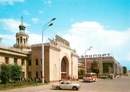 AK / Ansichtskarte Flughafen_Airport_Aeroporto Alma Ata Flughafen_Airport
