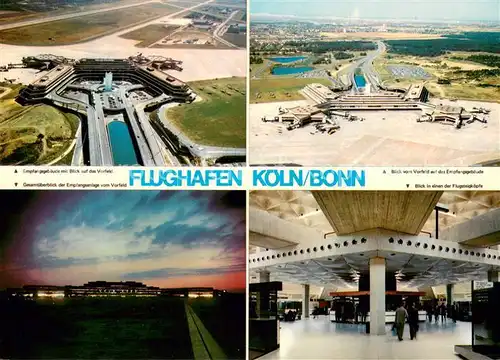 AK / Ansichtskarte Flughafen_Airport_Aeroporto Koeln   Bonn Flughafen_Airport