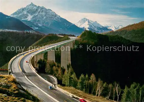 AK / Ansichtskarte Autobahn Europabruecke Silltal 