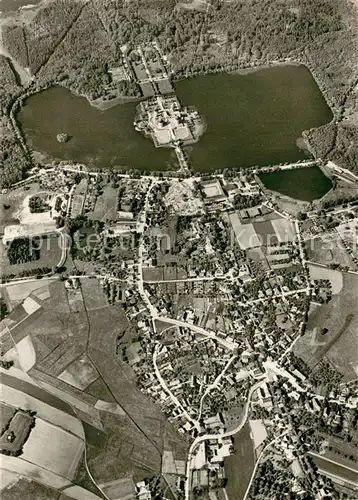 AK / Ansichtskarte Moritzburg_Sachsen Fliegeraufnahme Moritzburg Sachsen