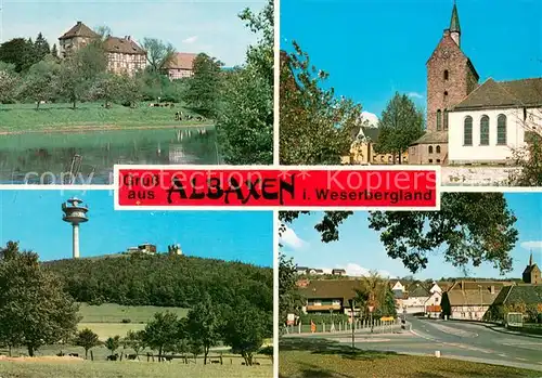 AK / Ansichtskarte Albaxen Teilansichten Albaxen