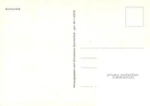 AK / Ansichtskarte Kummerfeld_Dithmarschen Fliegeraufnahme Kummerfeld Dithmarschen