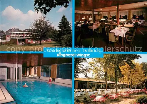 AK / Ansichtskarte Wingst Waldschloesschen Dobrock Ringhotel Restaurant Hallenbad Wingst