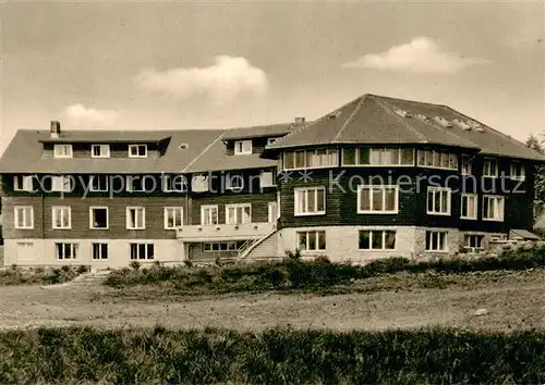 AK / Ansichtskarte Torfhaus_Harz Jugendherberge Torfhaus Harz