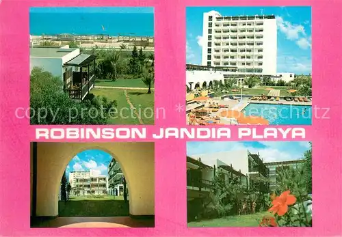 AK / Ansichtskarte Jandia_Playa Robinson Club Hotel Details Pool Jandia_Playa