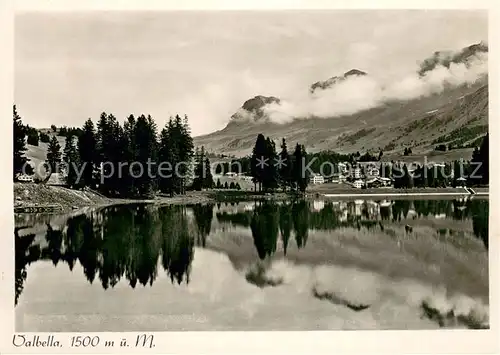 AK / Ansichtskarte Valbella Panorama Valbella