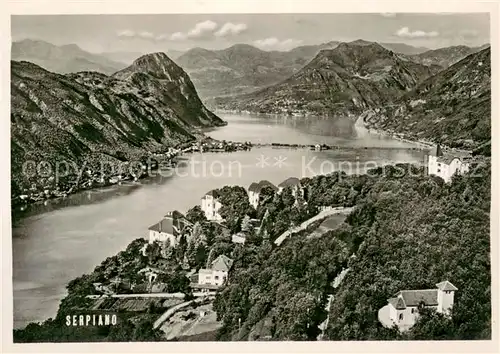 AK / Ansichtskarte Serpiano_TI Panorama Serpiano TI