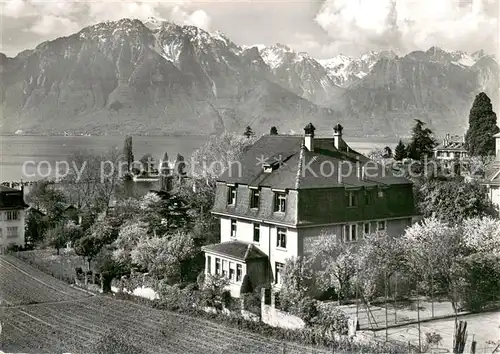 AK / Ansichtskarte Clarens__Montreux_VD Heim der Stadtmission Vevey Montreux 