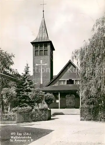 AK / Ansichtskarte Egg_ZH Wallfahrtskirche St Antonius Egg_ZH