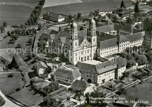 AK / Ansichtskarte St_Urban_LZ Heil und Pflege Anstalt St Urban Fliegeraufnahme 